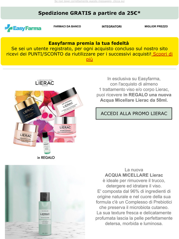 🌸 Promo Lierac scopri come ricevere l'omaggio!