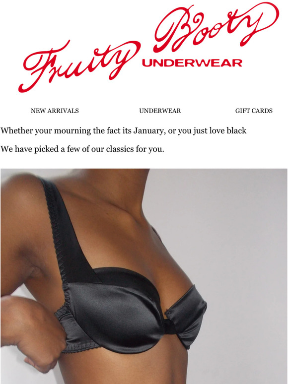 Fruity Booty The world's most popular underwear colour Milled