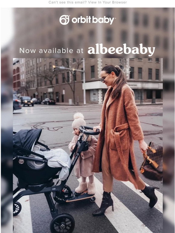 Orbit Baby: Now Available at Albeebaby | Milled