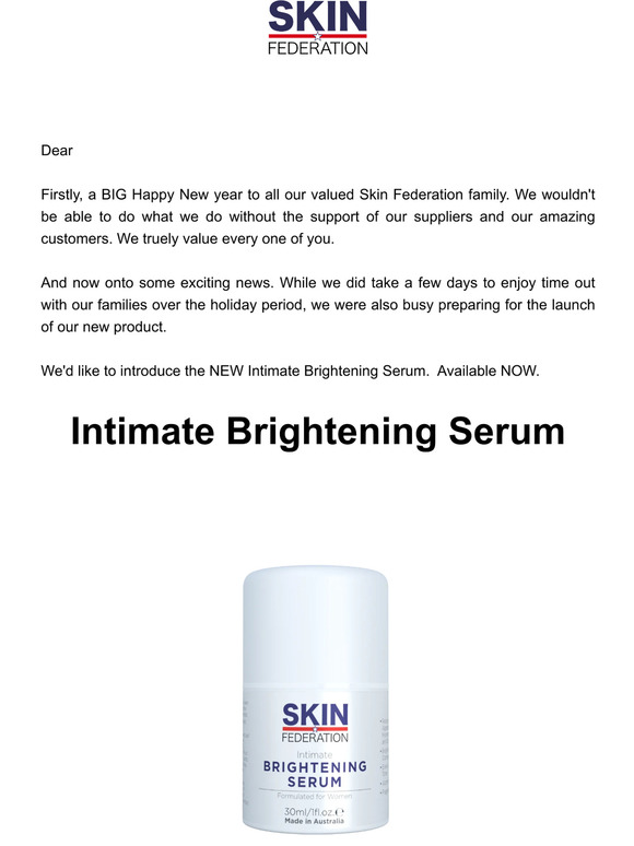 New Years Skin Federation News