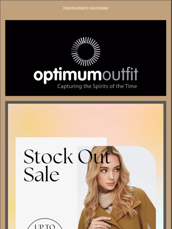 Stock Out Sale - UP TO 50% OFF