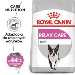Royal Canin Mini Relax Care 8 kg - sucha karma dla psów ras dorosłych, ras małych, narażonych na dz
