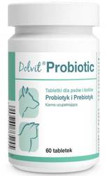 Dolfos Dolvit Probiotic 60 tab. - suplement dla psów i kotów