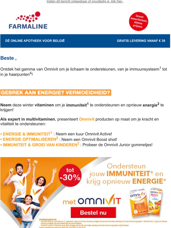 Ontdek Omnivit, de expert in multivitaminen!