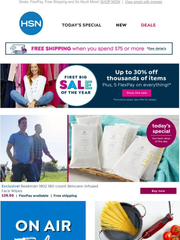 HSN See What’s New Today! Milled