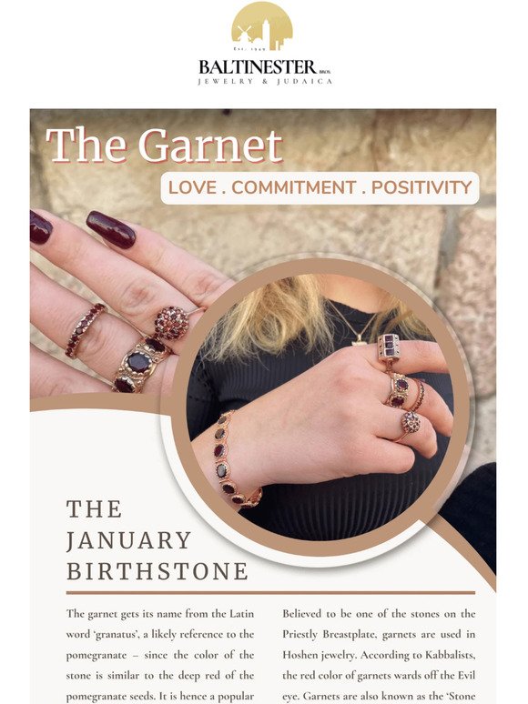 👉Why is the Garnet so important to Jews?