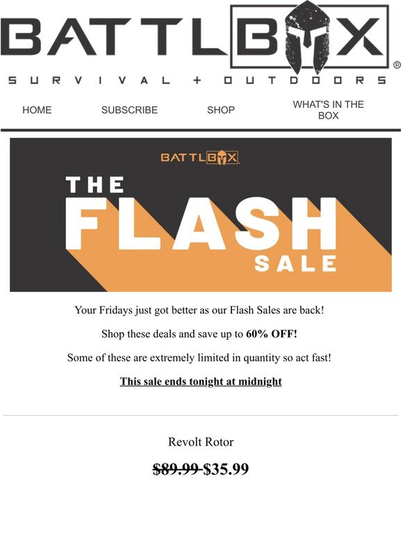 First Flash Sale of 2023!