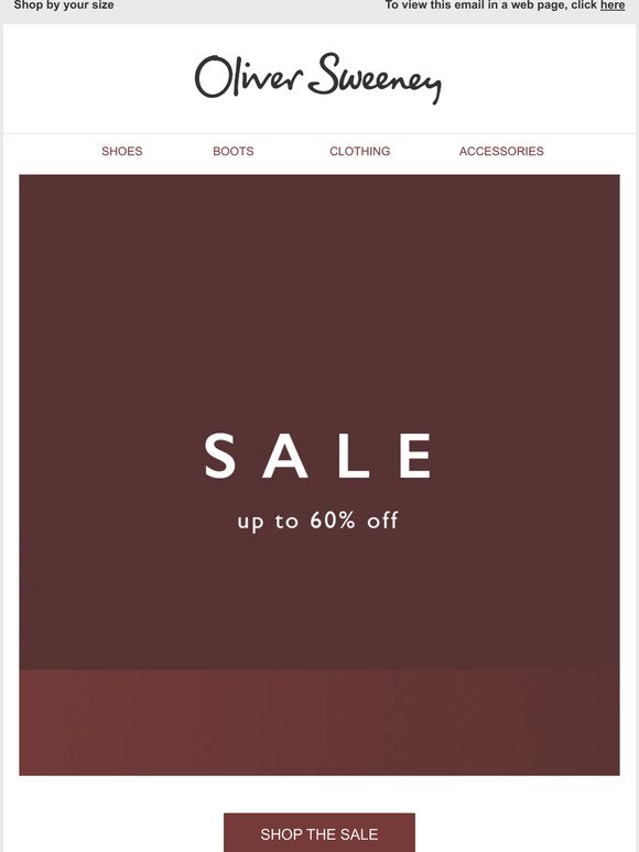 Sale - Up to 60% off