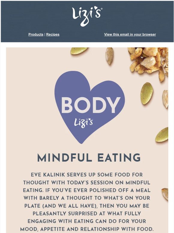 Mindful Eating - Day 14 Whole Lot Better in 31 Days