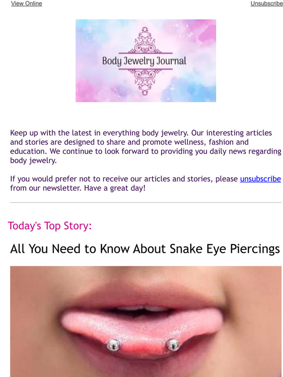 All You Need to Know About Snake Eye Piercings Milled