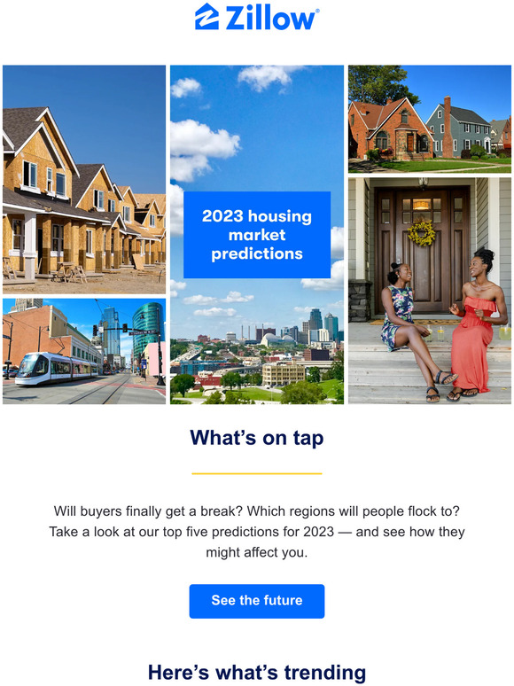 zillow Top 5 housing predictions for 2023 Milled