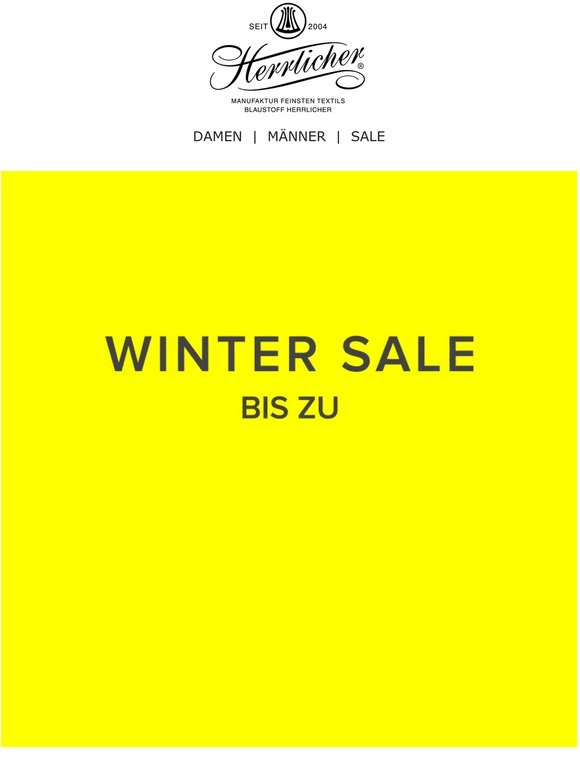 Winter Sale: bis zu 50% auf aktuelle Styles