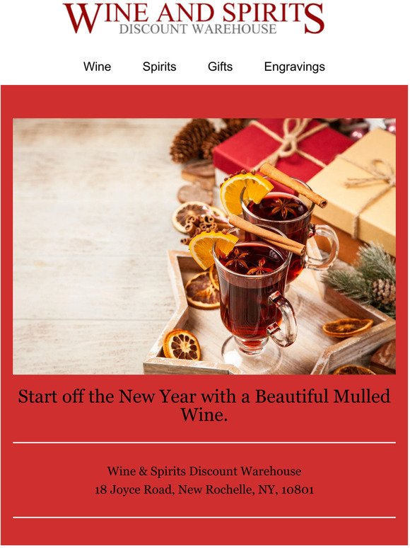 Perfect Time for some Mulled Wine