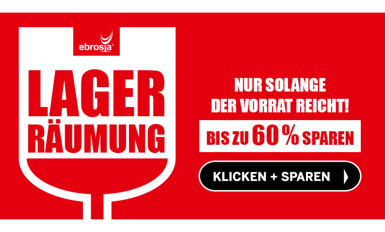 XXL-Lagerräumung - Bis 60 % sparen - Alles muss raus!