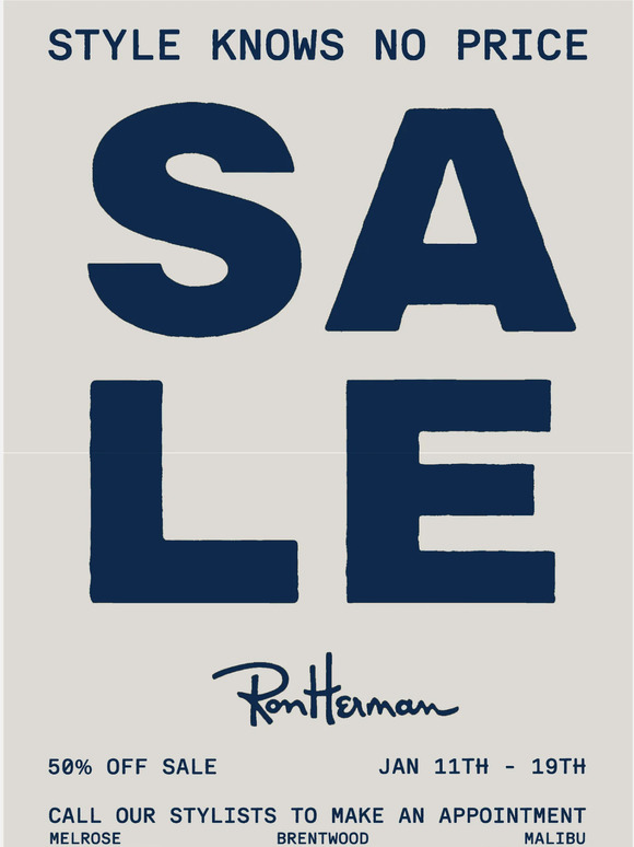 Upgrade Your Wardrobe with 50% off Designer Styles