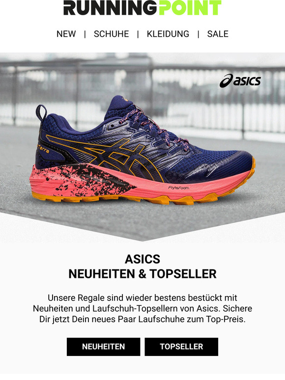 Asics: Laufschuh-Neuheiten & Topseller