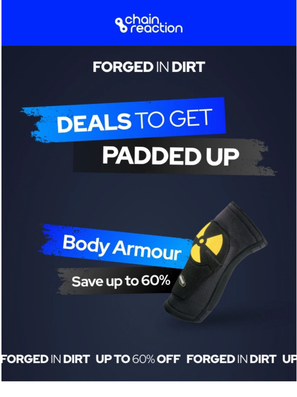 Chain Reaction Cycles Pad up 💪 Milled