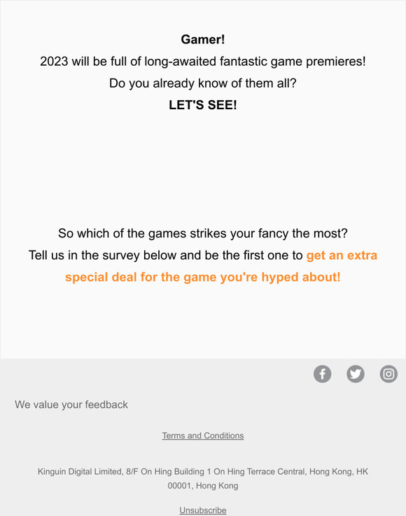 What are you waiting for this year? 🙈🙉🙊