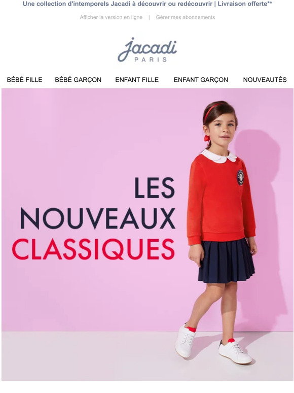 Jacadi: Les indispensables pour enfant
