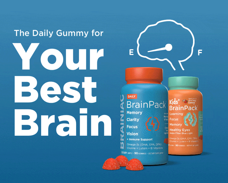 Brainiac The Brainiac Gummy Vitamin is Here Milled