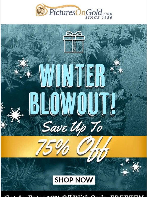 ❄️ Our Winter Blowout Starts Today!