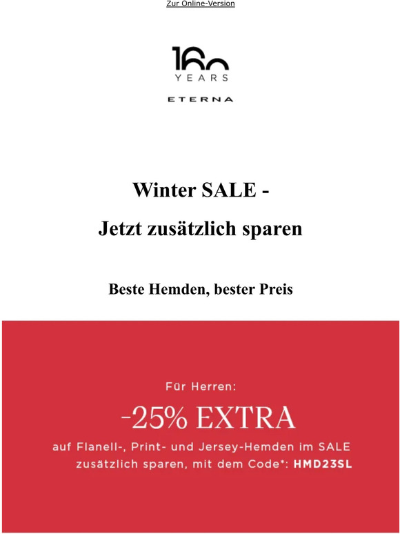 WINTER SALE // Jetzt zusätzlich sparen