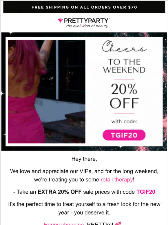 Almost Over...EXTRA 20% OFF⌛