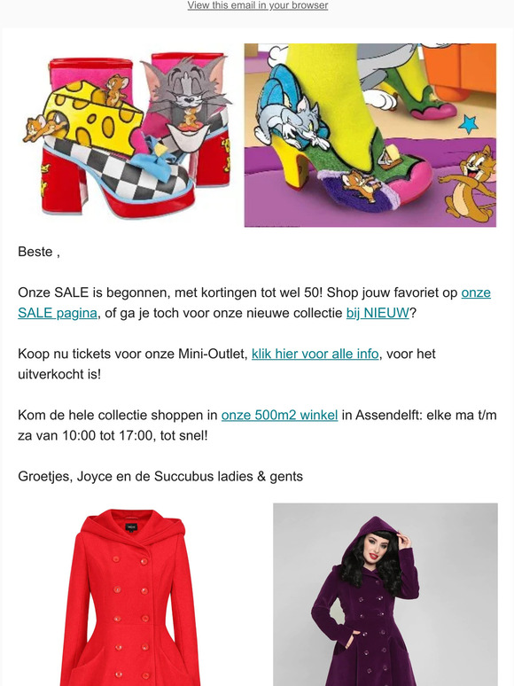 👀 SALE: Onze Grootste Ooit!