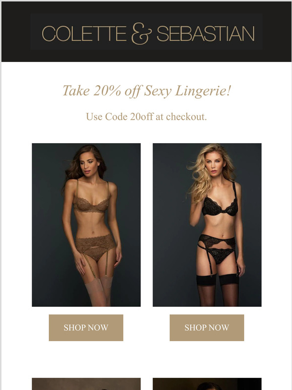 20% off Sexy Lingerie