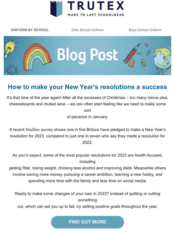 How to make your New Year's resolutions a success