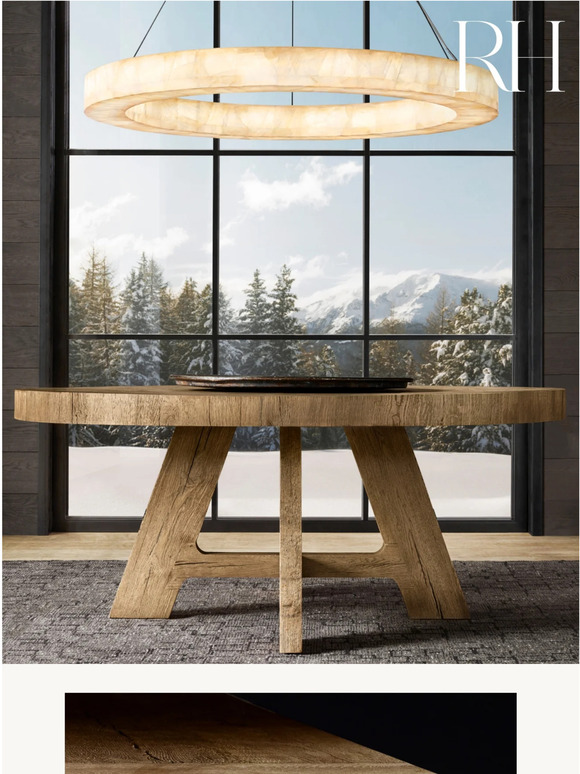 Restoration Hardware The Breton Collection. Bold Form in Richly