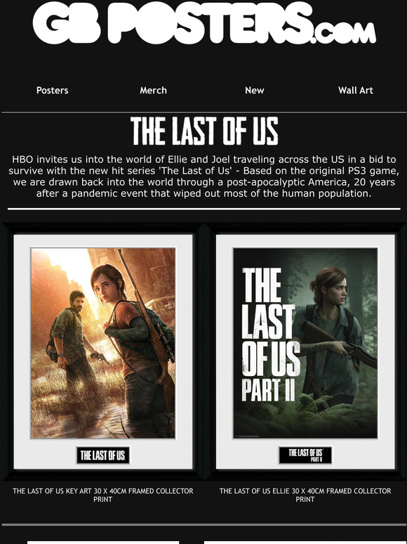 GB Posters: The Last of Us TV series is here! | Milled