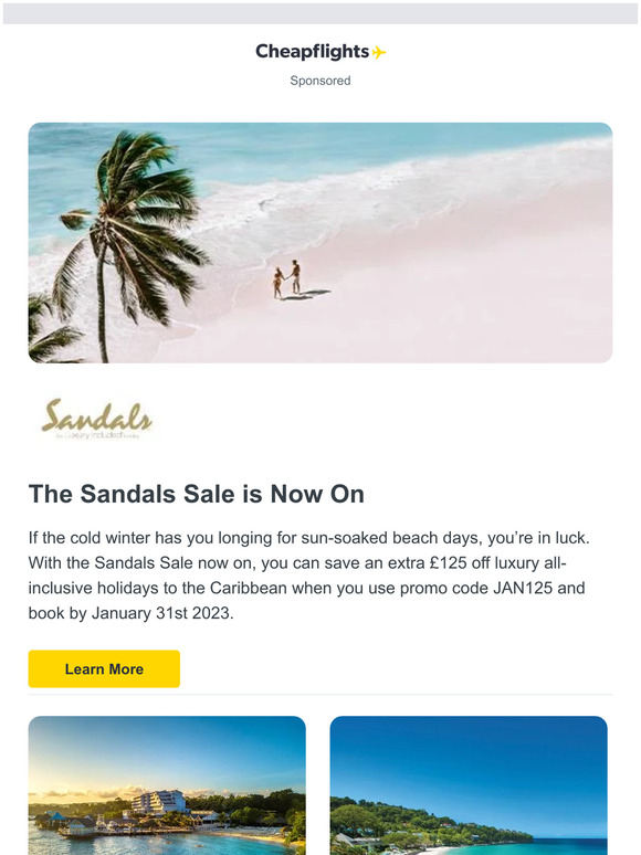 Save on Caribbean Getaways