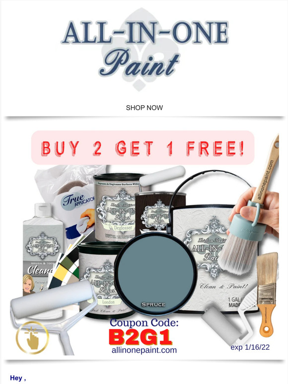 Heirloom Traditions Paint (US) Make your own discount! Buy 2 Get 1