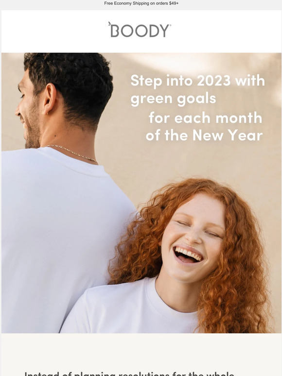 12 Green New Year Resolutions