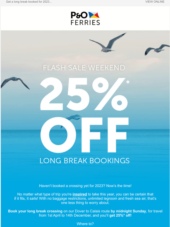 ENDS MIDNIGHT ⏰ 25% off this weekend only