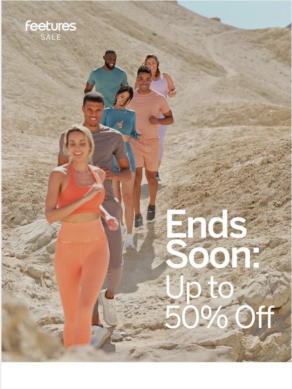 Up to 50% off ends soon!