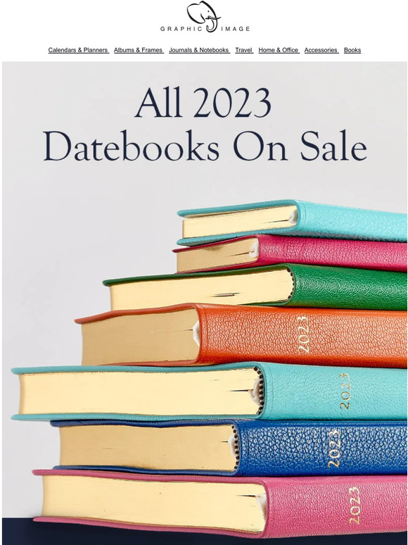 30% Off All Datebooks