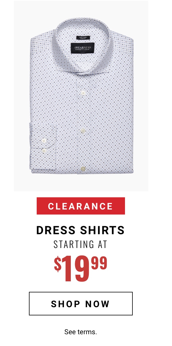 Men's Wearhouse DRESS SHIRTS STARTING AT 19.99 Milled