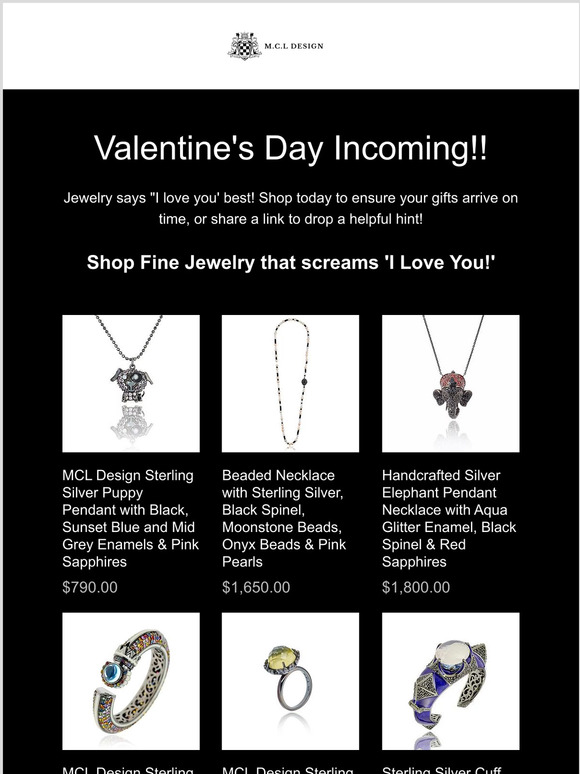 Valentine's Day is approaching - share a link to drop a hint, or buy today!