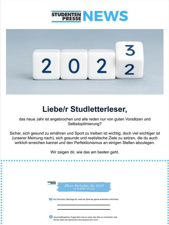 🐷 Gute Vorsätze leicht gemacht 🍀