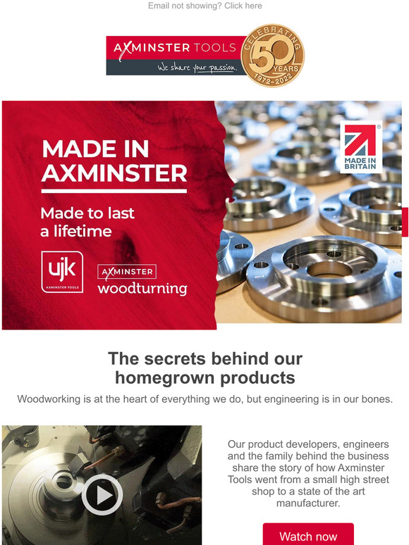 Axminster Tools Made in Axminster Milled