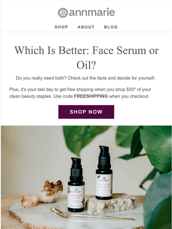 Let’s clear up the confusion—serum vs facial oil