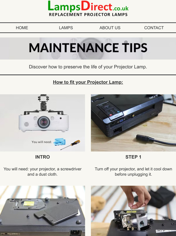 Click to find out some useful projector tips and tricks! 🛠️
