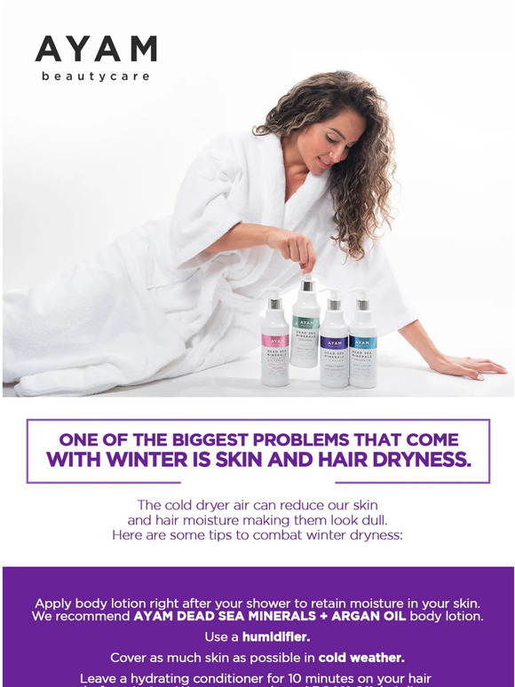 No more winter dryness
