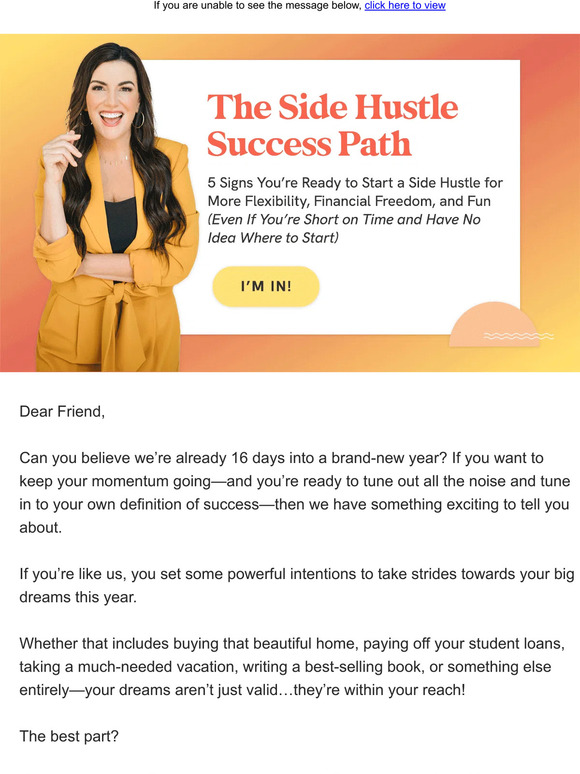 Hay House, Inc. Side Hustles, Fresh Starts & Freedom Milled