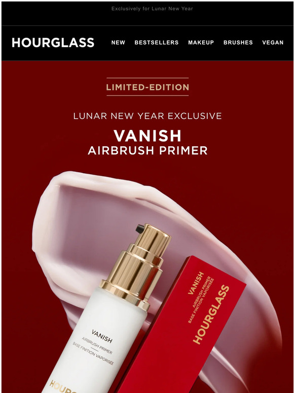 Hourglass NEW LimitedEdition Vanish Airbrush Primer Milled
