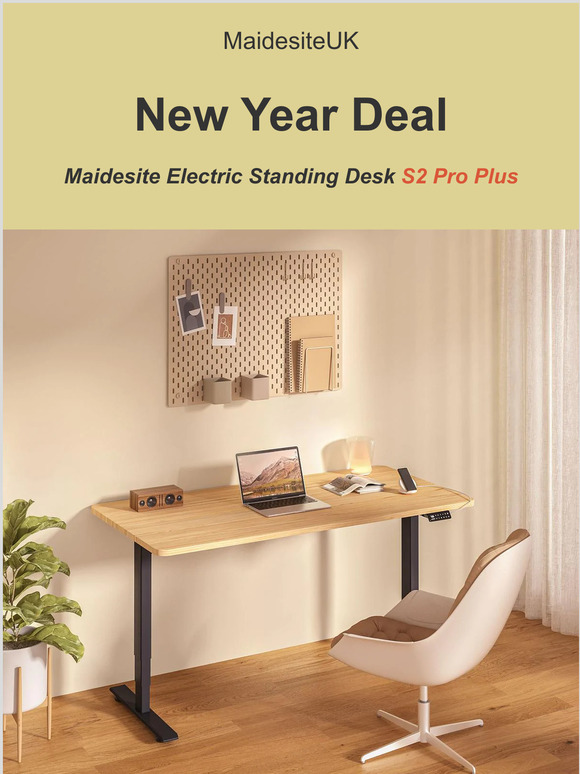 New Year New Desk for Your Home Office_Maidesite S2 Pro Plus