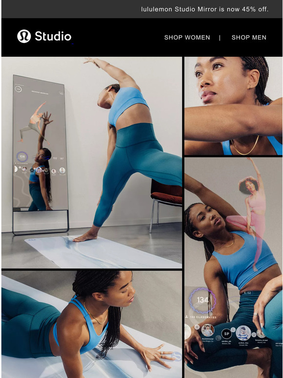 lululemon You + lululemon Studio Mirror Milled