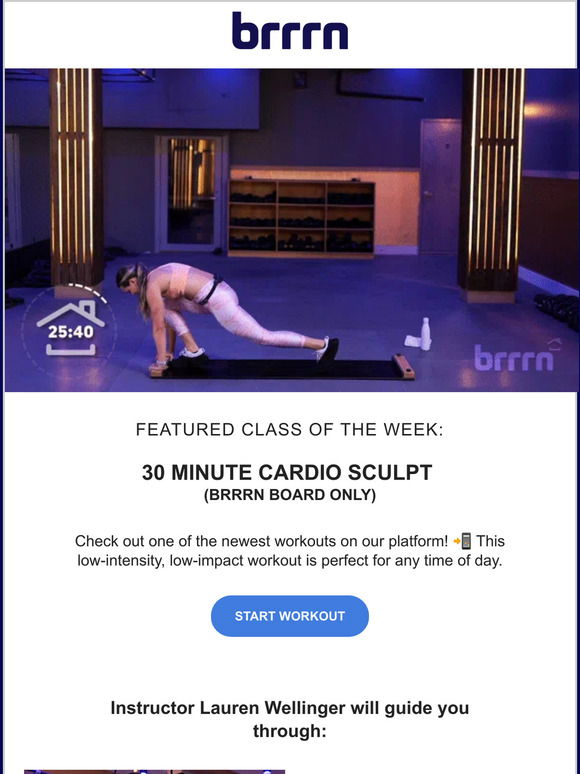 30-Minute Cardio Sculpt Workout